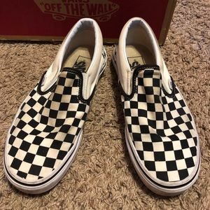 Vans Women’s Black and white checkered